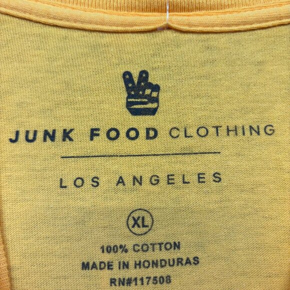 Grateful Dead On Tour Rock Yellow T-Shirt Size Extra Large - Picture 4 of 4